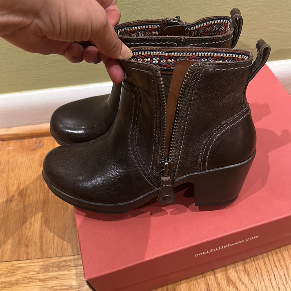 Super Comfy Leather Booties